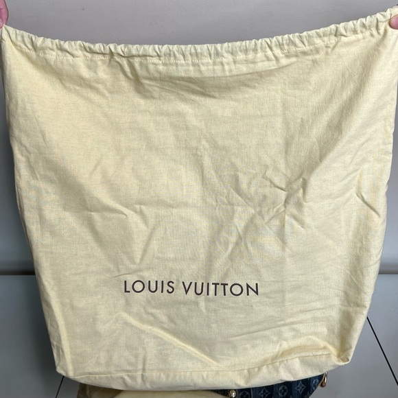 Louis Vuitton Denim Cabas Raye GM Tote Handbag - Picture 15 of 17